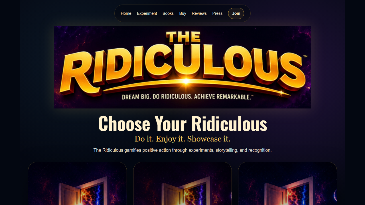 Discover 'The Ridiculous' series, known for its absurd comedy, identity swaps, and unique perspective shifts in science fiction.